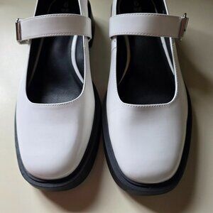 NEW Chunky Square Toe Mary Jane